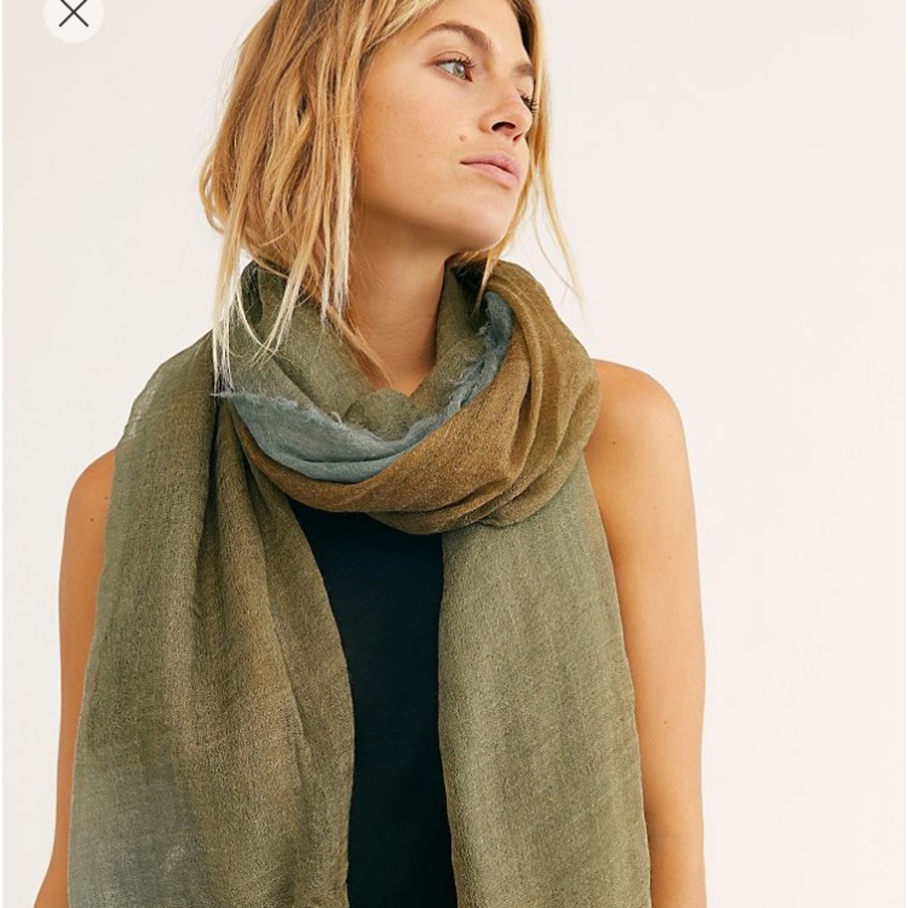 NWT Free People Karma Travel Scarf